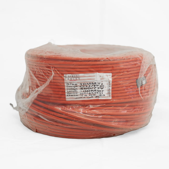 CU/PVC copper wire Flexible 10 mm thick — ElSewedy Shop