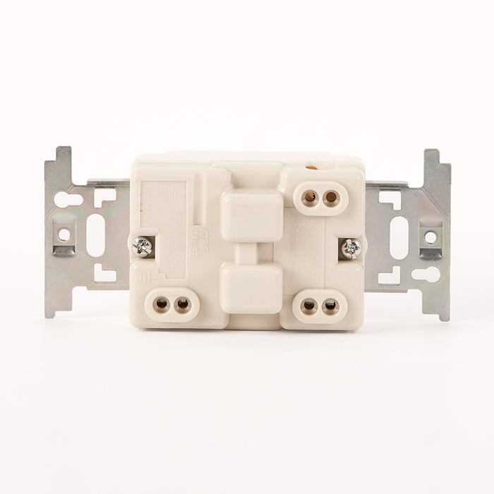 German socket 16A white Wide Panasonic — ElSewedy Shop