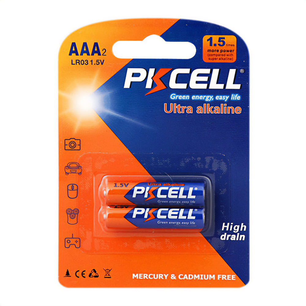 PK Cell AAA Ultra Alkaline Pack Of 2 — ElSewedy Shop