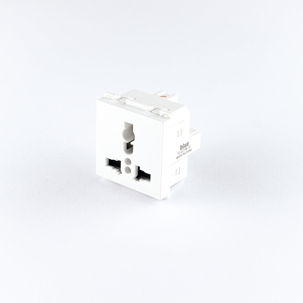 Multi socket 10A white — ElSewedy Shop